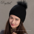 100% Pure cashmere Hat Ski beanie Winter Cap skull Unisex